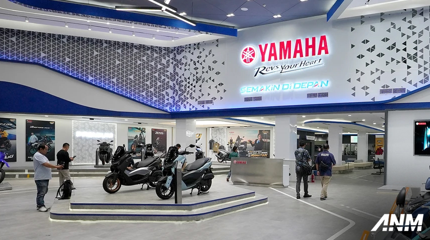 Berita, yamaha-flagship-bandung-1: Realisasi Premium Dealer, Yamaha Hadirkan Flagship Shop di Bandung