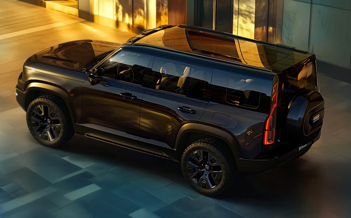 Mobil Baru, Geely-Galaxy-Cruiser-black-hitam: Auto Shanghai 2025 : Geely Galaxy Cruiser, Bisa Berenang 2 Jam!