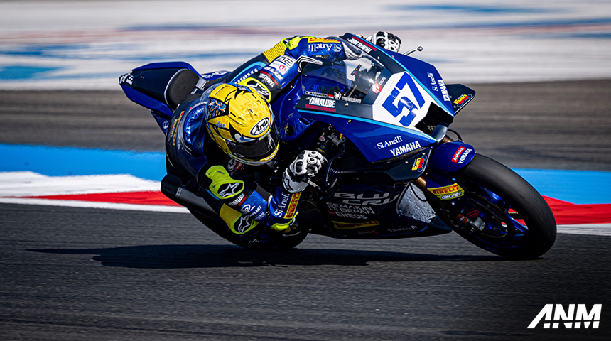 Berita, aldi-satya-yamaha: Aldi Satya, Pembalap Binaan Yamaha Racing Indonesia Berhasil Capai Target 10 Besar