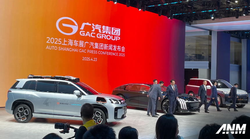 Berita, gac-shanghai-auto-show-1: Auto Shanghai 2025: GAC Group Perkenalkan 2 Mobil Konsep dan 1 Mobil Autonomus Level 4