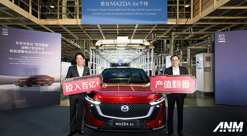 Mazda 6e Mulai Diproduksi di Nanjing, Siap Dijual Secara Global Mazda 6e Mulai Diproduksi di Nanjing, Siap Dijual Secara Global