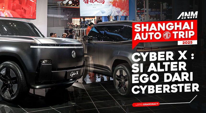 Auto Shanghai 2025 : MG Cyber X, Alter Ego Cyberster Berbentuk SUV! Auto Shanghai 2025 : MG Cyber X, Alter Ego Cyberster Berbentuk SUV!