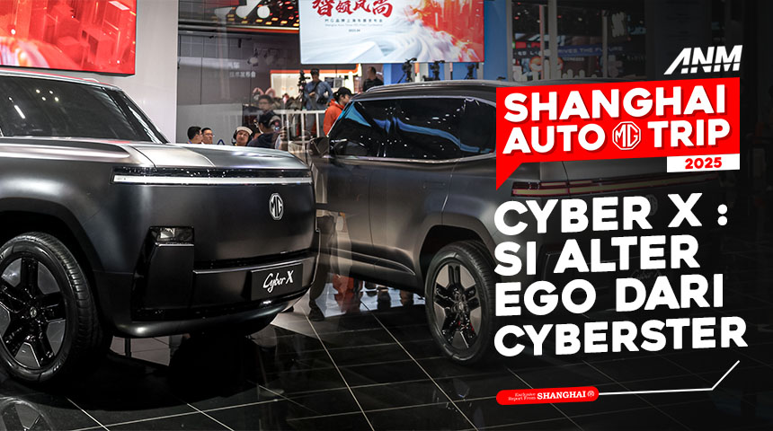Auto Shanghai 2025, Auto Shanghai 2025 MG – Cyber X: Auto Shanghai 2025 : MG Cyber X, Alter Ego Cyberster Berbentuk SUV!