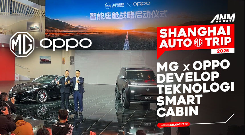 Auto Shanghai 2025 : Gandeng OPPO, MG Hadirkan Smart Cabin Masa Depan Auto Shanghai 2025 : Gandeng OPPO, MG Hadirkan Smart Cabin Masa Depan