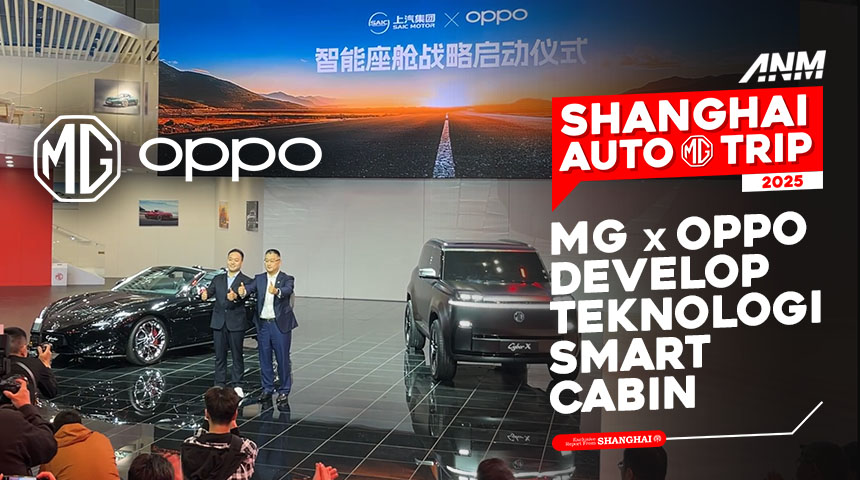 Auto Shanghai 2025, Auto Shanghai 2025 MG – MG x Oppo: Auto Shanghai 2025 : Gandeng OPPO, MG Hadirkan Smart Cabin Masa Depan
