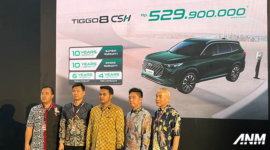 Berita, Chery TIggo 8 CSH IIMS Surabaya harga: IIMS Surabaya 2025 : Chery Tiggo 8 CSH mengaspal di Jatim, Mulai 509 Jutaan!