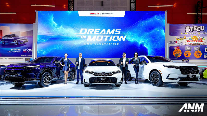 Honda IIMS Surabaya 2025 booth