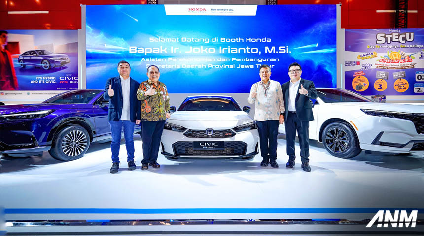 Honda IIMS Surabaya 2025 booth