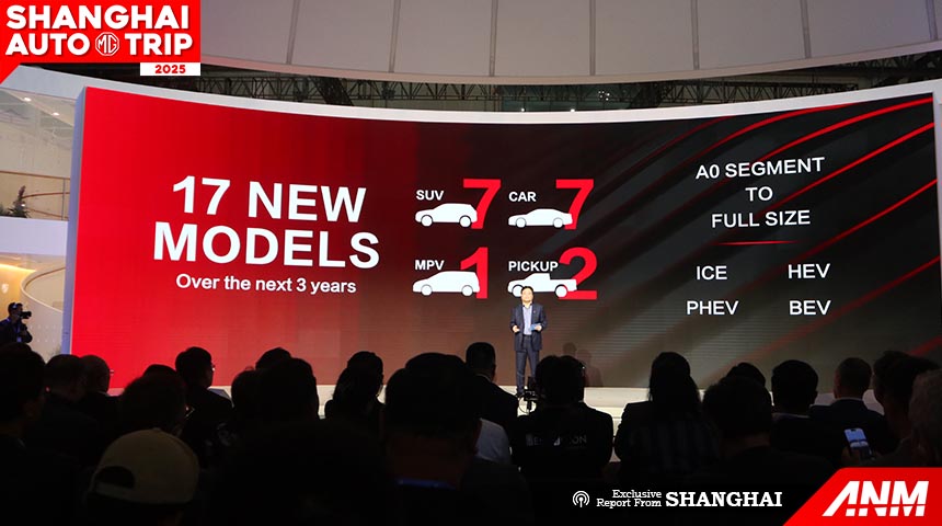 Auto Shanghai 2025, MG Auto Shanghai 2025 – 17 model: Auto Shanghai 2025 : MG Siapkan 17 Model Baru Sampai 2027, Ada MPV!