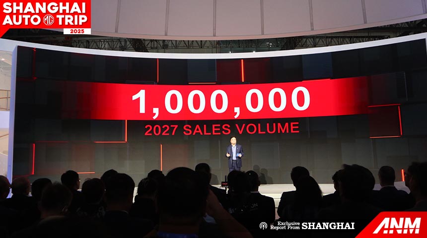 Auto Shanghai 2025, MG Auto Shanghai 2025 – 2027 sales volume: Auto Shanghai 2025 : MG Siapkan 17 Model Baru Sampai 2027, Ada MPV!