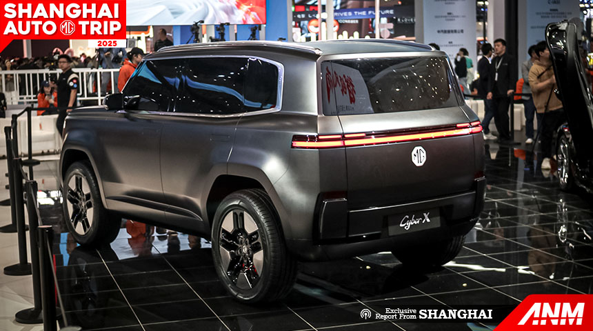 Auto Shanghai 2025, MG Auto Shanghai 2025 – Cyber X 2025: Auto Shanghai 2025 : MG Cyber X, Alter Ego Cyberster Berbentuk SUV!