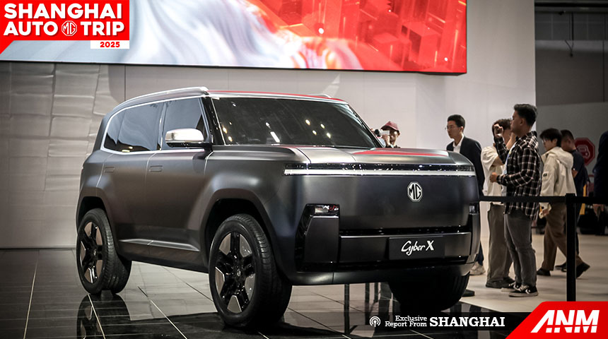 Auto Shanghai 2025, MG Auto Shanghai 2025 – Cyber X concept: Auto Shanghai 2025 : MG Cyber X, Alter Ego Cyberster Berbentuk SUV!