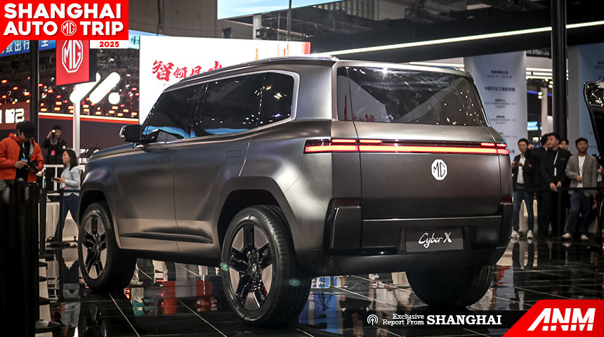 Auto Shanghai 2025, MG Auto Shanghai 2025 – Cyber X design: Auto Shanghai 2025 : MG Cyber X, Alter Ego Cyberster Berbentuk SUV!