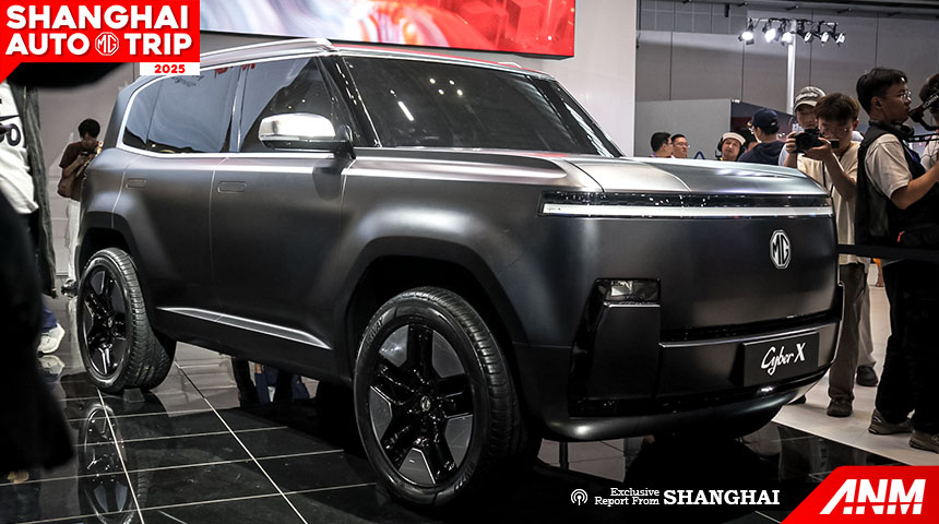 Auto Shanghai 2025, MG Auto Shanghai 2025 – Cyber X front: Auto Shanghai 2025 : MG Cyber X, Alter Ego Cyberster Berbentuk SUV!