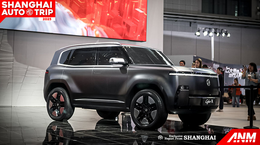 Auto Shanghai 2025, MG Auto Shanghai 2025 – Cyber X launch: Auto Shanghai 2025 : MG Cyber X, Alter Ego Cyberster Berbentuk SUV!
