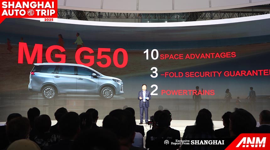Auto Shanghai 2025, MG Auto Shanghai 2025 – G50 MPV: Auto Shanghai 2025 : MG Siapkan 17 Model Baru Sampai 2027, Ada MPV!