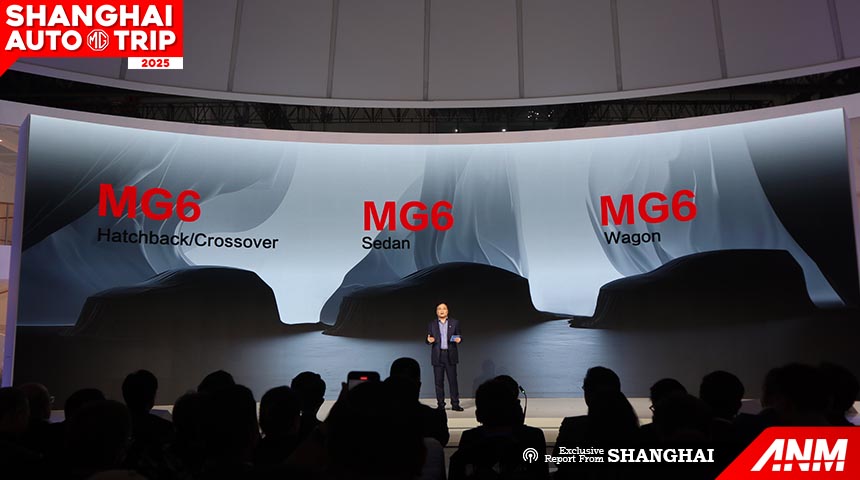 Auto Shanghai 2025, MG Auto Shanghai 2025 – MG6: Auto Shanghai 2025 : MG Siapkan 17 Model Baru Sampai 2027, Ada MPV!