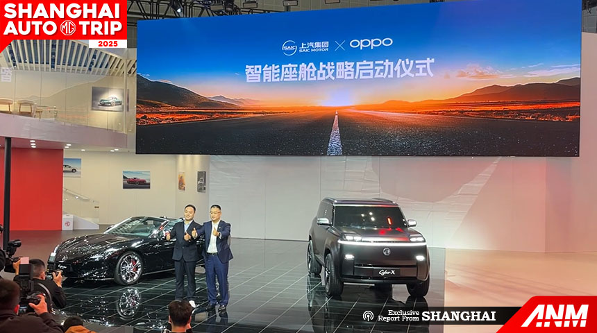 Auto Shanghai 2025, MG Auto Shanghai 2025 – Oppo Smart Cabin: Auto Shanghai 2025 : Gandeng OPPO, MG Hadirkan Smart Cabin Masa Depan