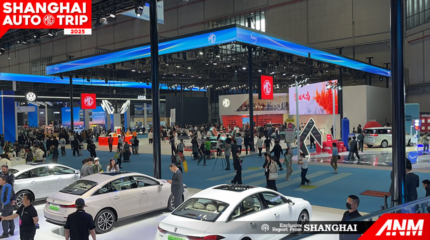 Auto Shanghai 2025, MG Auto Shanghai 2025 – booth: Auto Shanghai 2025: MG Perkuat Citra Sporty dan Muda Lewat Filosofi “Young Forever”