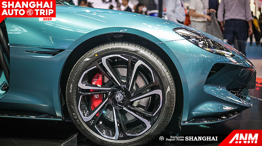 Auto Shanghai 2025, MG Auto Shanghai 2025 – cyberster 2026 wheel: Auto Shanghai 2025 : MG Cyberster 2026, Makin Colorful Makin Canggih!
