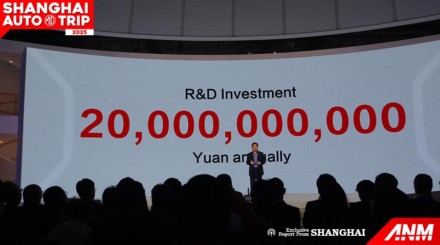 Auto Shanghai 2025, MG Auto Shanghai 2025 – r&d investment: Auto Shanghai 2025 : MG Siapkan 17 Model Baru Sampai 2027, Ada MPV!