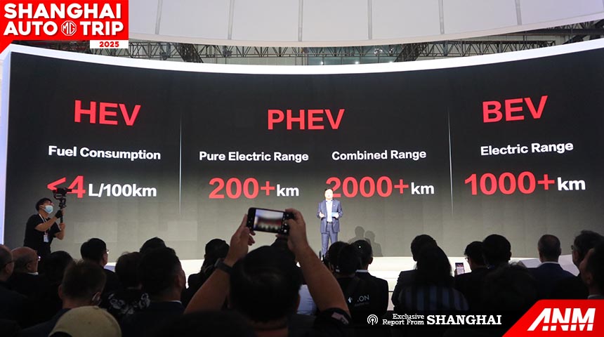 Auto Shanghai 2025, MG Auto Shanghai 2025 – xEV: Auto Shanghai 2025 : MG Siapkan 17 Model Baru Sampai 2027, Ada MPV!