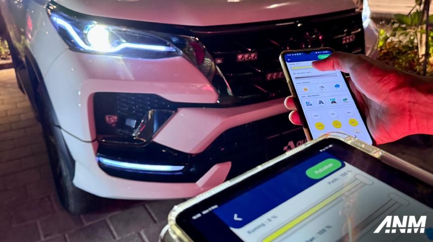 Aftermarket, autovision-dakar-carbon-series-rsi-2025-apps: Autovision Rilis Dakar Carbon Series, Headlamp Mobil Yang Terkoneksi Smartphone!
