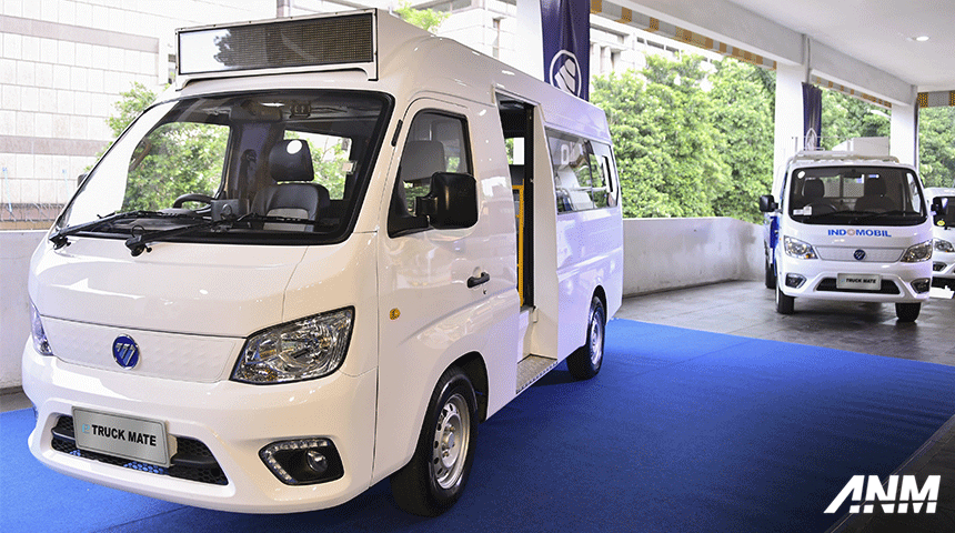Berita, foton-transjakarta: Transjakarta Tandatangani Uji Coba Mikrotrans dengan Foton eTruckmate