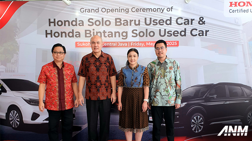 Berita, honda-used-car-solo: Honda Resmikan Dua Jaringan Certified Used Car Sekaligus di Jawa Tengah