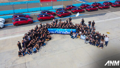 Dukung Formula E Jakarta, MG EV Club Konvoi ke Jakarta International E-Prix Circuit Dukung Formula E Jakarta, MG EV Club Konvoi ke Jakarta International E-Prix Circuit