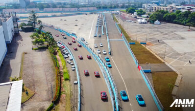 Dukung Formula E Jakarta, MG EV Club Konvoi ke Jakarta International E-Prix Circuit Dukung Formula E Jakarta, MG EV Club Konvoi ke Jakarta International E-Prix Circuit