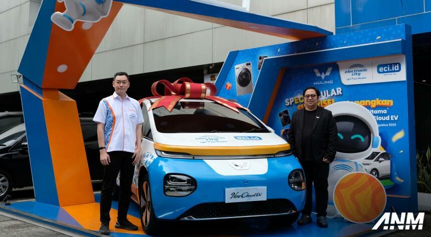 Wuling x Electronic City : Belanja Elektronik di Spectacular Surprise Bisa Dapat Cloud EV Wuling x Electronic City : Belanja Elektronik di Spectacular Surprise Bisa Dapat Cloud EV