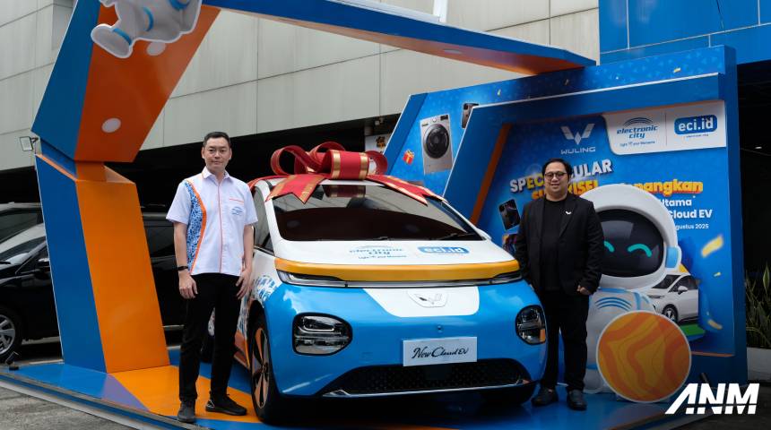 Berita, undian Wuling x Electronic City: Wuling x Electronic City : Belanja Elektronik di Spectacular Surprise Bisa Dapat Cloud EV