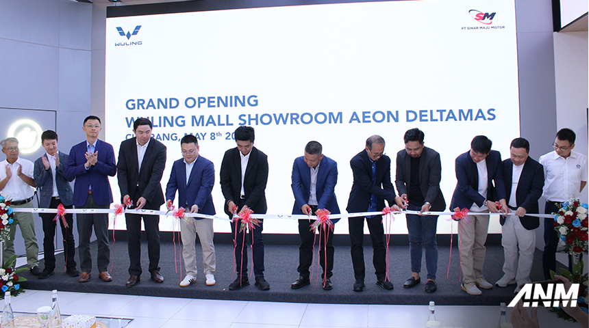 Berita, wuling-cikarang: Perluas Jaringan, Wuling Resmikan Showroom di AEON Mall Cikarang