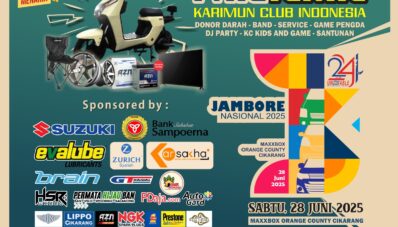 Rayakan 24 Tahun Eksistensi, Karimun Club Indonesia Akan Gelar Jambore Nasional Rayakan 24 Tahun Eksistensi, Karimun Club Indonesia Akan Gelar Jambore Nasional
