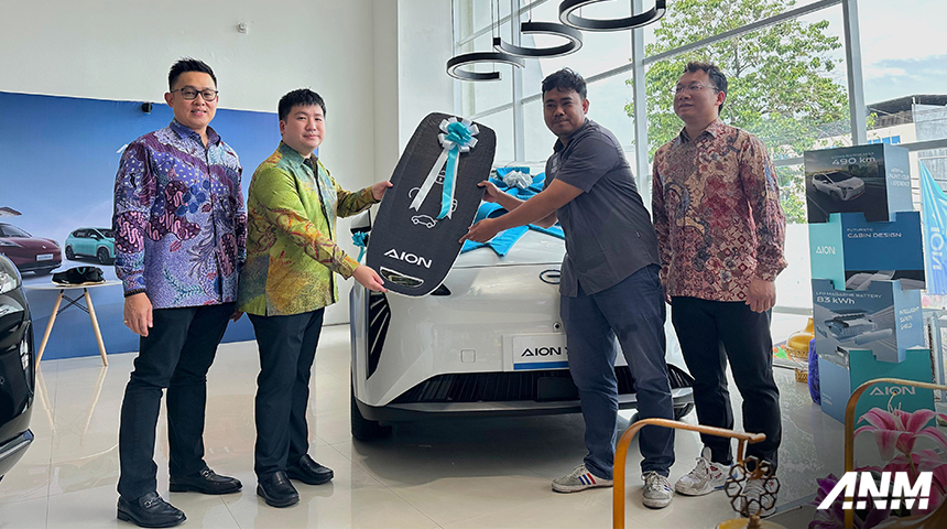 Berita, aion-makassar-2: Perluas Jaringan Mobilitas, Aion Buka Dealer Baru di Makassar!