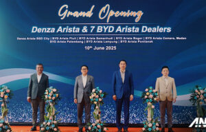 Arista Group Resmikan Dealer Denza dan 7 Dealer Baru BYD Secara Serentak