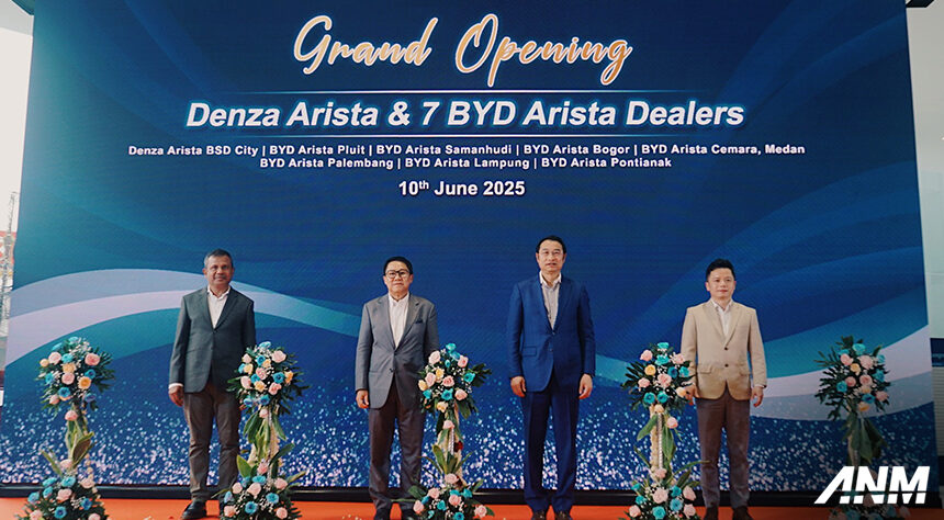 Arista Group Resmikan Dealer Denza dan 7 Dealer Baru BYD Secara Serentak Arista Group Resmikan Dealer Denza dan 7 Dealer Baru BYD Secara Serentak