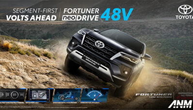 Toyota Luncurkan Fortuner dengan Mild Hybrid 48 V di India, Harga Mulai Rp 840 Jutaan Toyota Luncurkan Fortuner dengan Mild Hybrid 48 V di India, Harga Mulai Rp 840 Jutaan