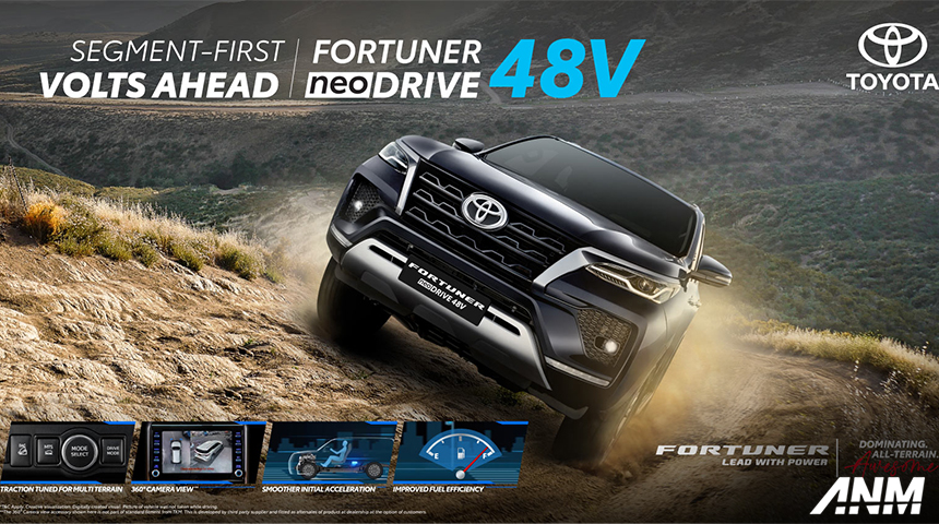 Berita, fortuner-mild-hybrid: Toyota Luncurkan Fortuner dengan Mild Hybrid 48 V di India, Harga Mulai Rp 840 Jutaan