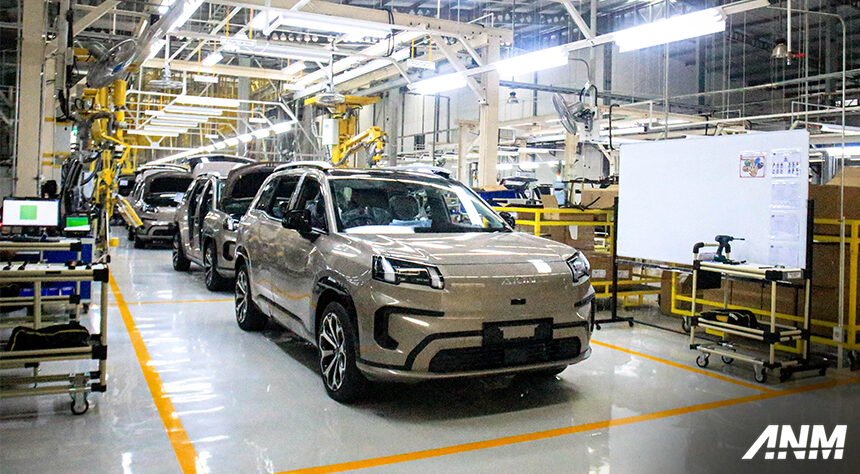 Lewat PT. National Assemblers, Pabrik Manufaktur GAC AION Resmi Beroperasi Lewat PT. National Assemblers, Pabrik Manufaktur GAC AION Resmi Beroperasi