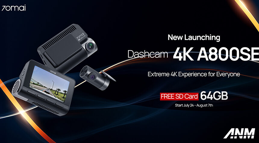 GIIAS 2025: 70mai Hadirkan Varian Dashcam 4K Paling Terjangkau dan Promo Khusus! GIIAS 2025: 70mai Hadirkan Varian Dashcam 4K Paling Terjangkau dan Promo Khusus!