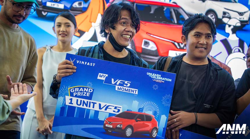 Berita, Pemenang VinFast my VF5 Moment 2025: VinFast Beri 1 Unit VF5 ke Pemenang My VF5 Moment di Jakarta Fair