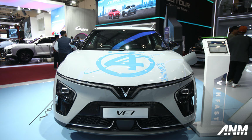Berita, VInFast-VF7-Fantastic-4-GIIAS: GIIAS 2025 : VinFast Bawa Edisi Disney, Ada Fantastic 4 Hingga Lilo & Stitch