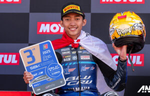 Pembalap Blu Cru Arai Agaska Percaya Diri Taklukan Donington Park