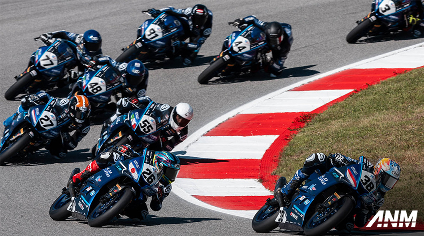 Berita, blu-cru-1: Pembalap Blu Cru Arai Agaska Percaya Diri Taklukan Donington Park