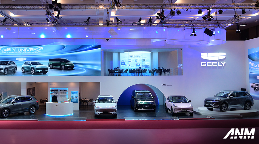 Mobil Baru, geely-giias-booth: GIIAS 2025 : Geely Hadir Dengan Booth yang Terinspirasi Dari Shanghai Motor Show
