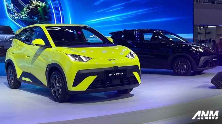 BYD, giias-2025-byd-press-con-atto-1-front: GIIAS 2025 : Mobil Listrik BYD Atto 1 Mulai Rp 190 Jutaan!