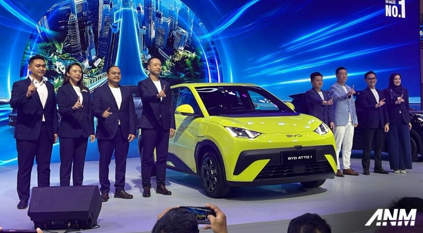 GIIAS 2025 : Mobil Listrik BYD Atto 1 Mulai Rp 190 Jutaan! GIIAS 2025 : Mobil Listrik BYD Atto 1 Mulai Rp 190 Jutaan!