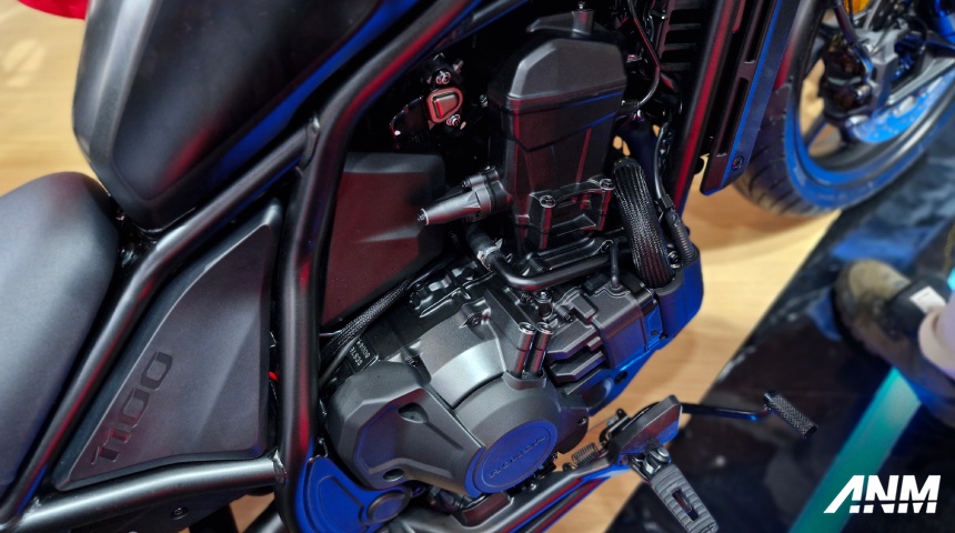 Berita, giias-2025-honda-rebel-1100-engine: GIIAS 2025 : Honda Pamerkan Warna dan Fitur Baru Rebel 500 dan Rebel 1100